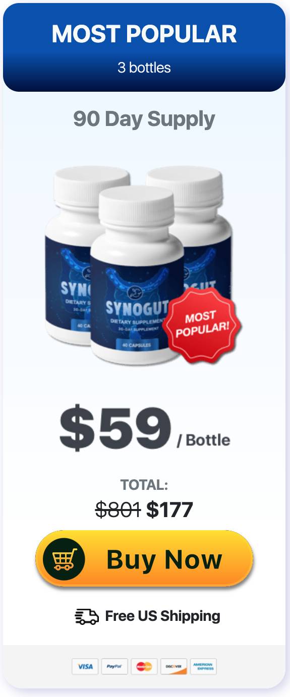 SynoGut - 3 bottle